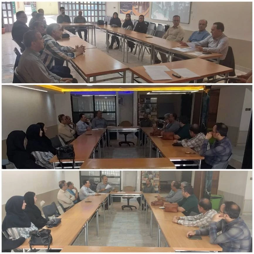جلسه شورای دبیران متوسطه اول و دوم نخبگان ویژه ترم تابستان